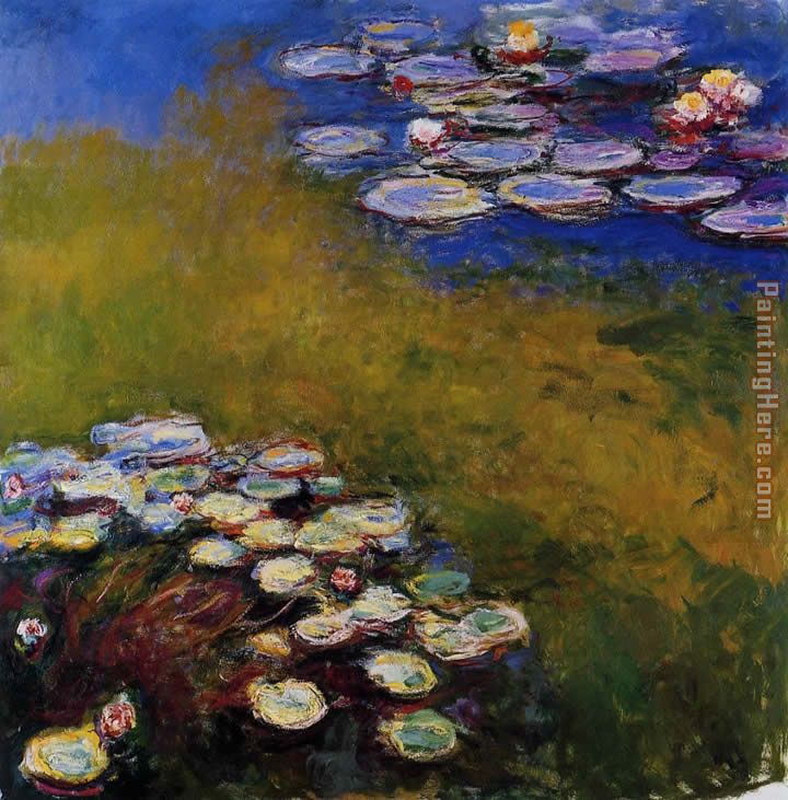 Water-Lilies 46 painting - Claude Monet Water-Lilies 46 art painting